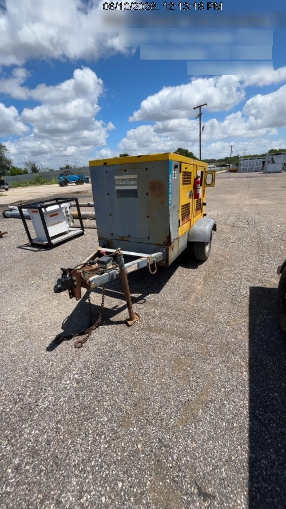 2020 ATLAS COPCO PAS 100 HF CS Enclosed