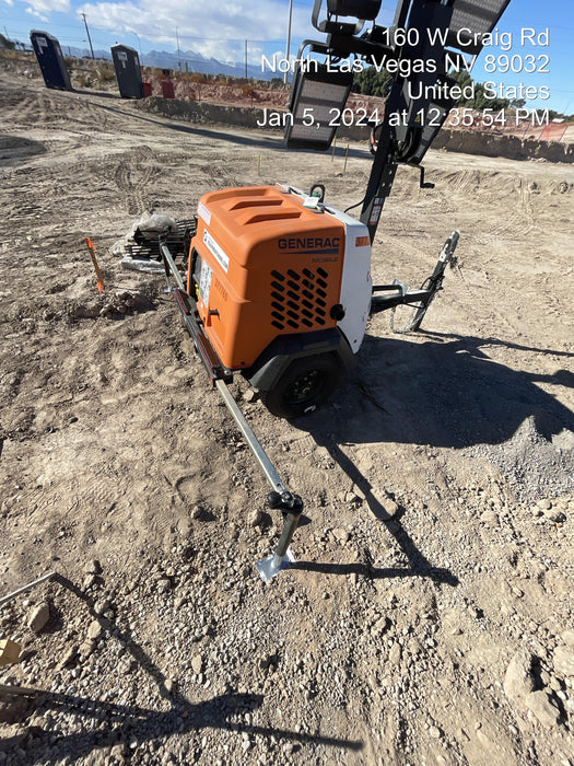 2023 Generac MLT2 Diesel, Flex Switch 120V Input, Powerzone Controller, 
(4) 320W LED Lights, 4kW Generator, 39.9 Gal Fuel Tank, 2" Ball, T3