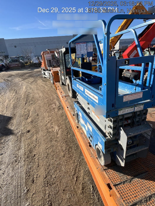 2020 Genie GS-1930 Solid Non Marking Tires, Beacon, Folding rails with half height swing gate