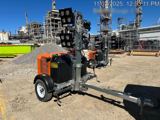 2024 Wanco WLTT-4MM4K Diesel, Deep Sea Controller, Shore Power Plug, Auto Start, (4) 350W LED Floodlights, 4kW Generator, 60 Gal Fuel Tank, 2" Ball, T3