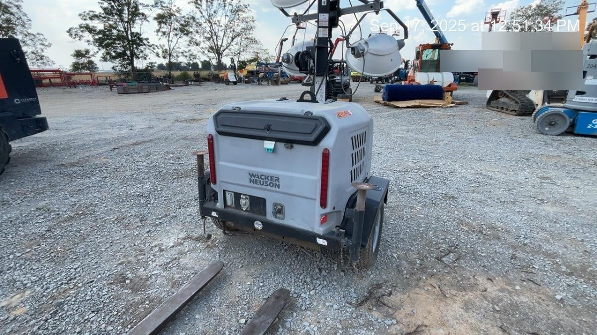 2019 Wacker Neuson LTV6L-MH Wacker Neuson LTV6L Mobile Light Tower w/Fuel Level Sensor Installed