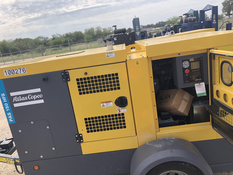 2020 ATLAS COPCO PAS 150 HF CS Enclosed