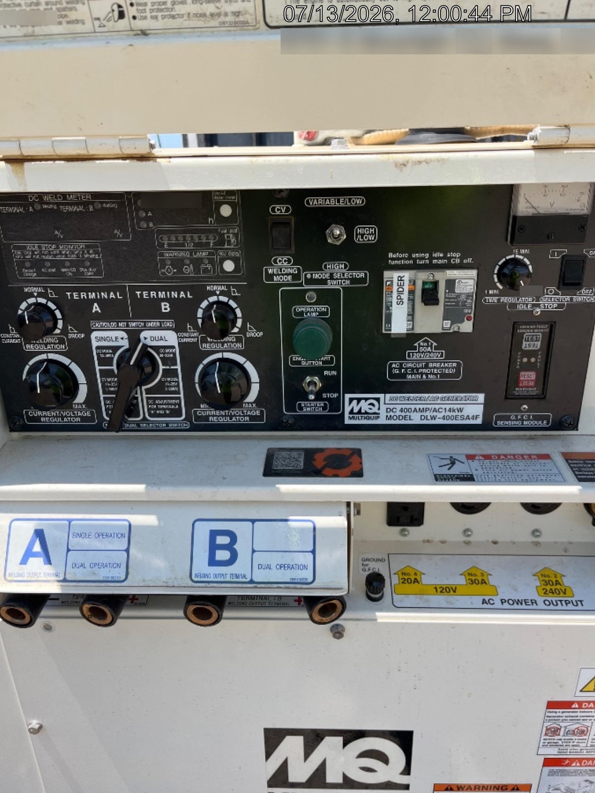 2026 MULTIQUIP DLW400ESA4