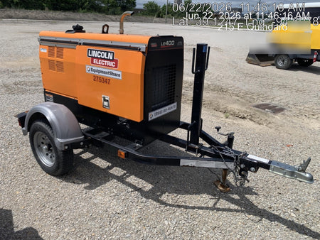 2022 Lincoln Electric LE400 Kubota V1505, Trlr, Cable Rack, Light Kit, ES Decals, T3