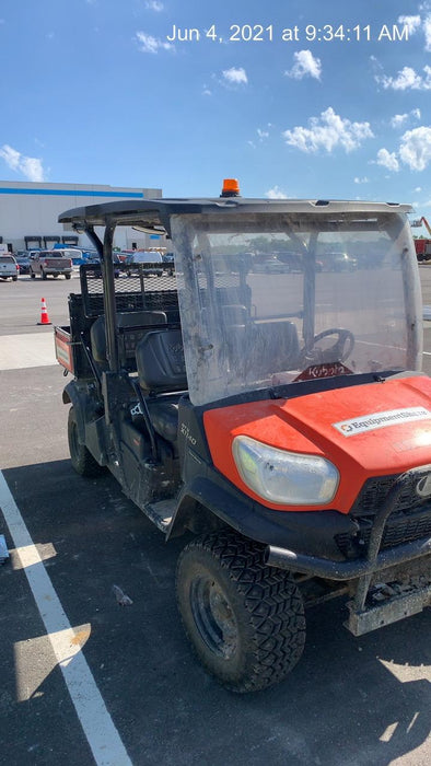 2020 Kubota RTV-X1140W-H 4WD utility cart -LED strobe -Windshield tempered glass -Plastic canopy -Wire harness kit -Backup alarm