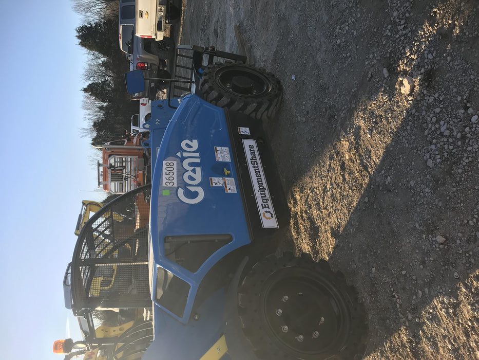 2019 Genie GTH-5519 Canopy, Solid RT Tires, LED Work Lights, Beacon\t48" Carriage, 48" Forks