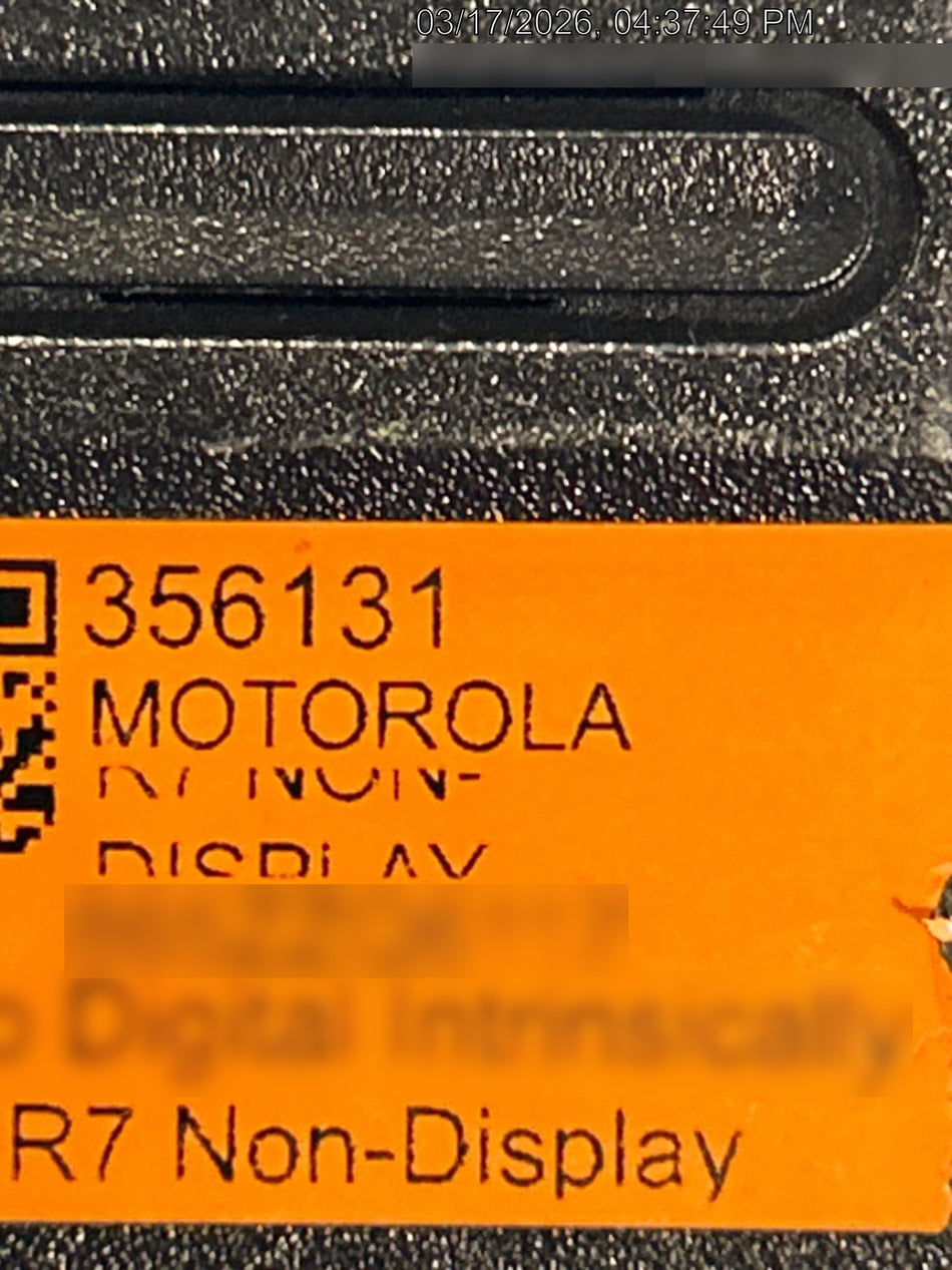 2023 MOTOROLA R7 NON-DISPLAY