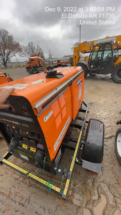 2021 Lincoln Electric Vantage 322 Vantage 322 Ready Pak 3 w/ Decals, ORANGE (includes trailer, cable rack, fender light kit) NO Telematics
