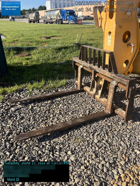 2019 JCB 510-56 Canopy, 74 HP, Solid Tires, STD Worklight, Beacon, Aux Hydraulics, Lifting Eye, Back up Alarm w/66" Carriage/60" Forks