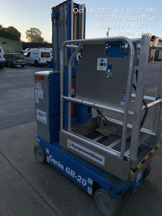 2021 GENIE GR-20