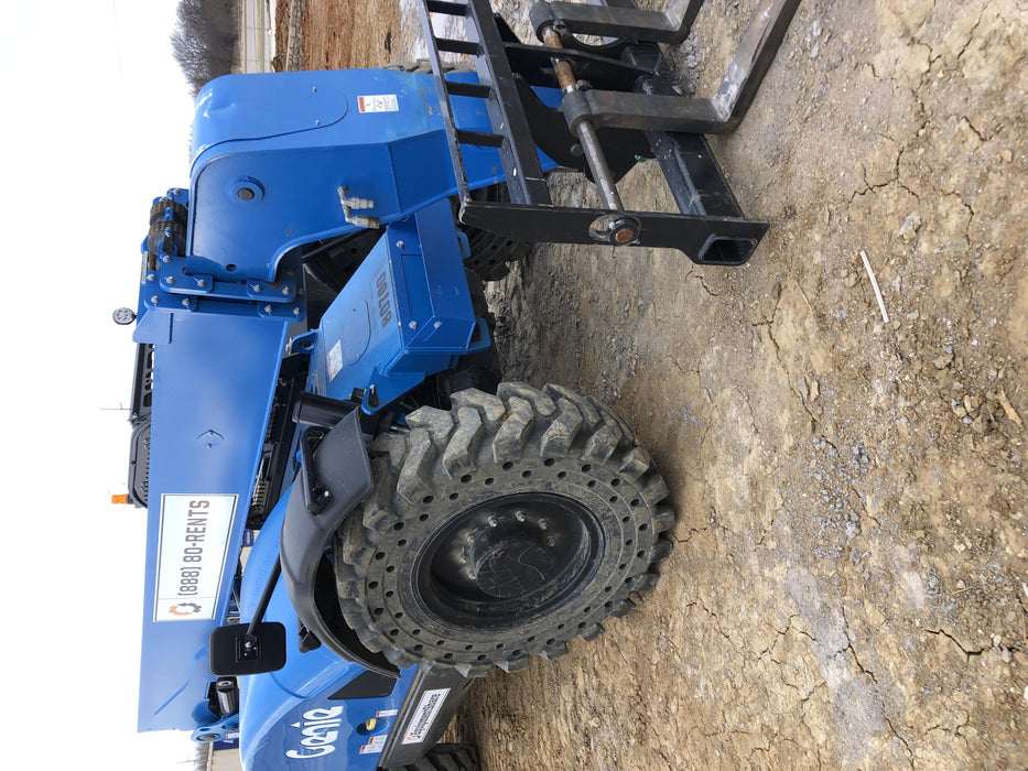 2020 Genie GTH-844 Canopy, Solid Tires, Work Lights, Beacon, Aux Hydraulics, Back up Alarm, Lifting Eye