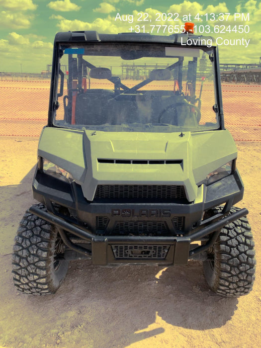 2021 Polaris Pro XD 4000D AWD Canopy, Diesel, 4-6 Passenger, LED Strobe, Rearview Mirror