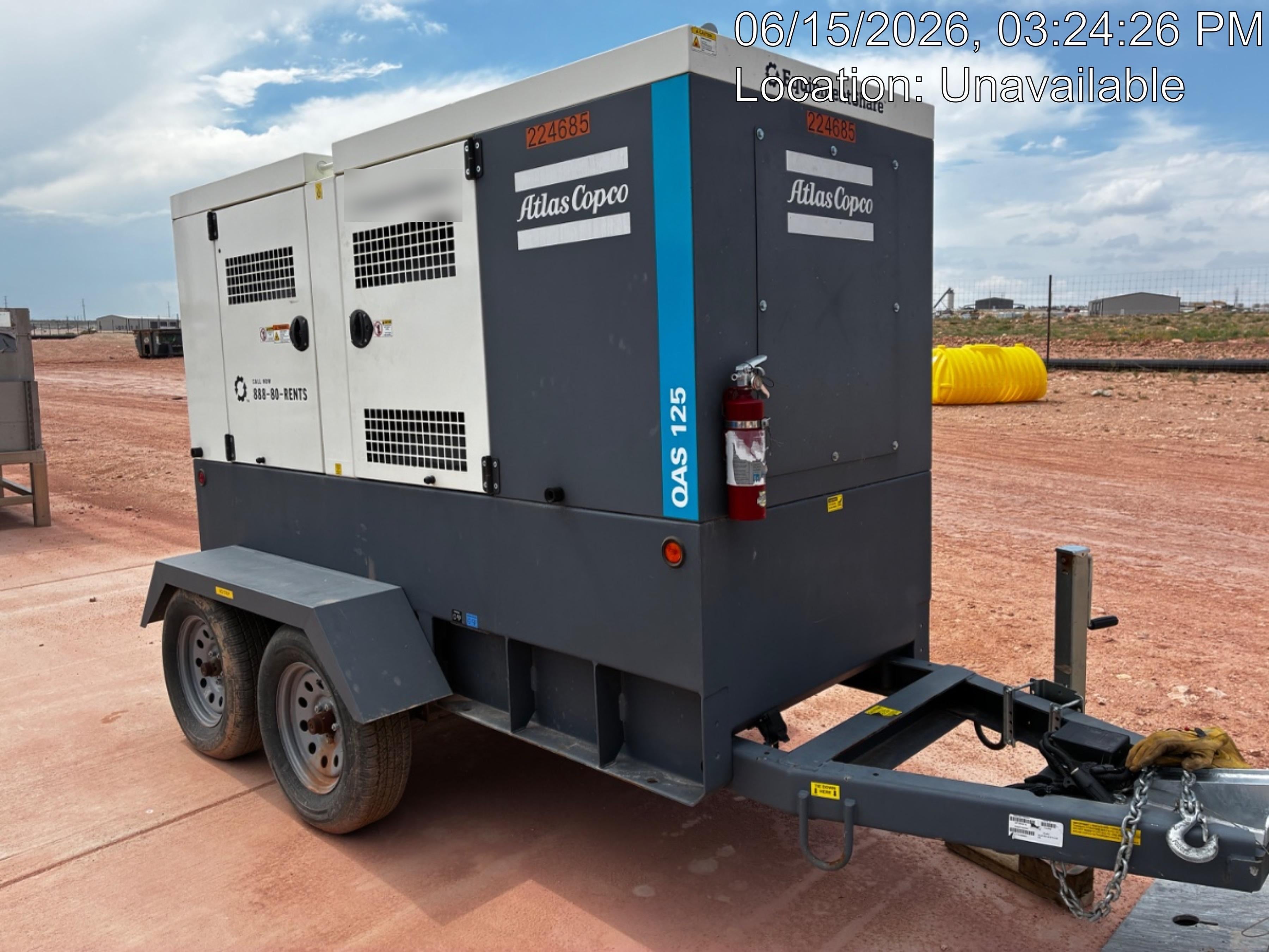 2022 ATLAS COPCO QAS 125
