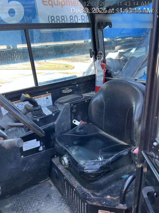 2019 Genie GTH-1056 Cab/Heat/AC, Solid RT Tires, LED Work Lights, Beacon 60" QA Carriage, 60" Forks