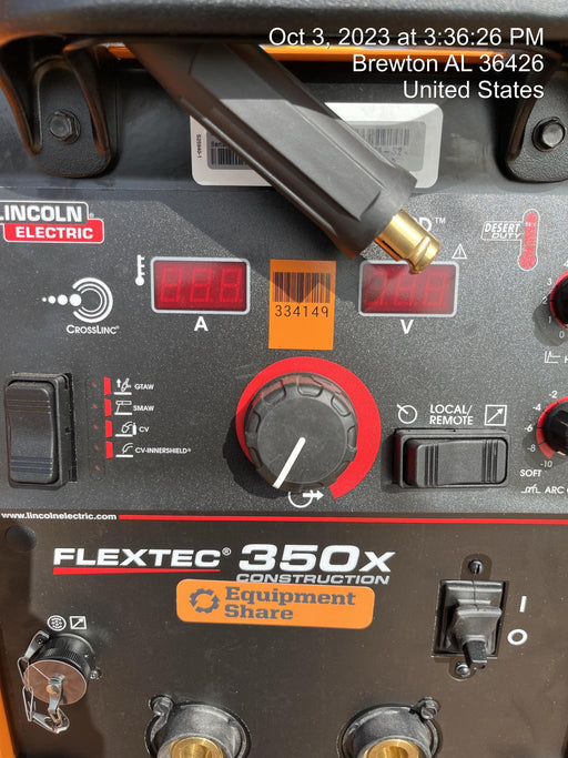 2023 LINCOLN ELECTRIC FLEXTEC 350X