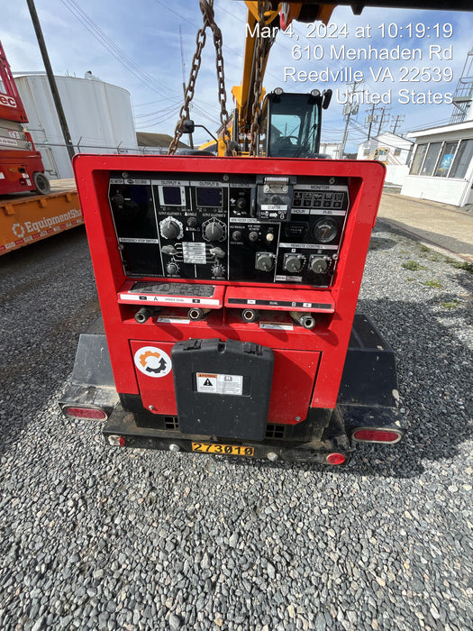 2022 Shindaiwa DGW400MDL Kubota D902 Engine, 23 HP, Dual Op Welder, Wire, Arc, Droop Stick, Tig, and CC Stick Functionality, Simulphase, 3 Phase and 1 Phase Gen Output, Single Axle NB Trlr, Slr Trckl Chrg 12V 12W, Fire Ext