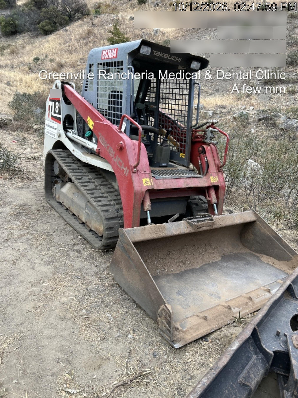 2019 TAKEUCHI TL8W
