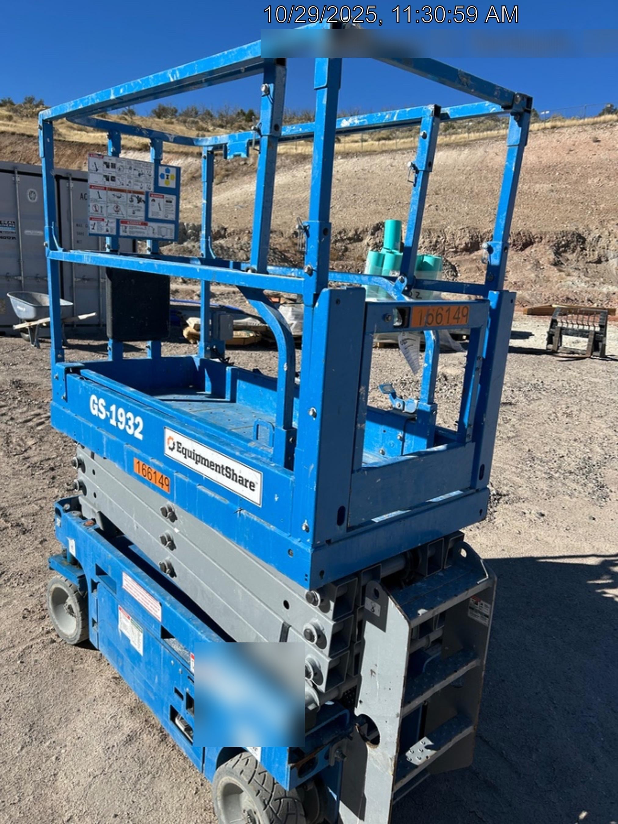 2021 Genie GS-1932 Electric Drive, Sld NM Tires, DBcns, EST