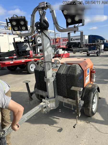 2024 Wanco WLTT-4MM4K Diesel, Deep Sea Controller, Shore Power Plug, Auto Start, (4) 350W LED Floodlights, 4kW Generator, 60 Gal Fuel Tank, 2" Ball, T3