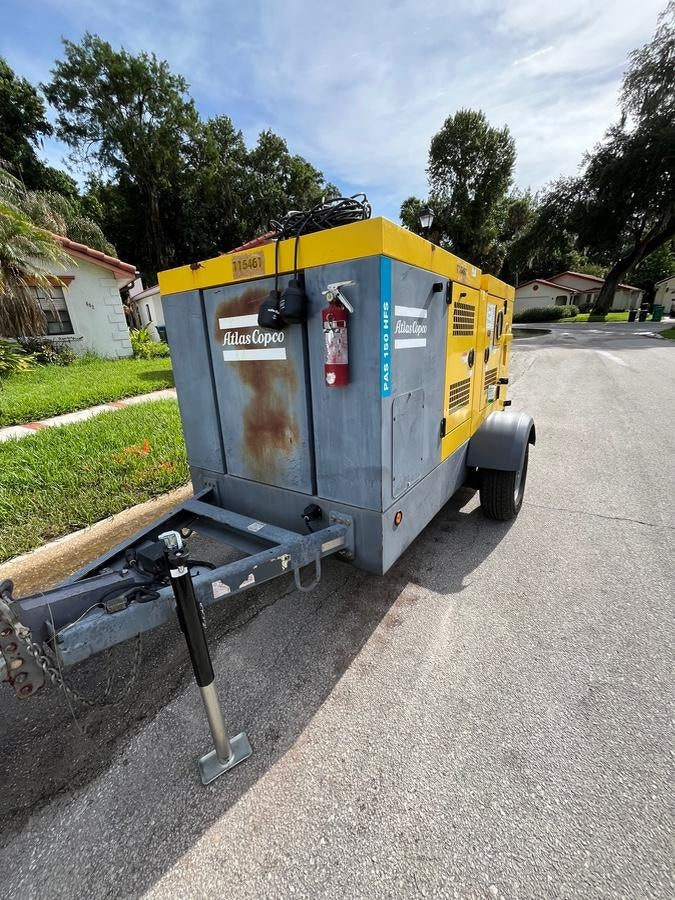 2020 ATLAS COPCO PAS 150 HF CS Enclosed