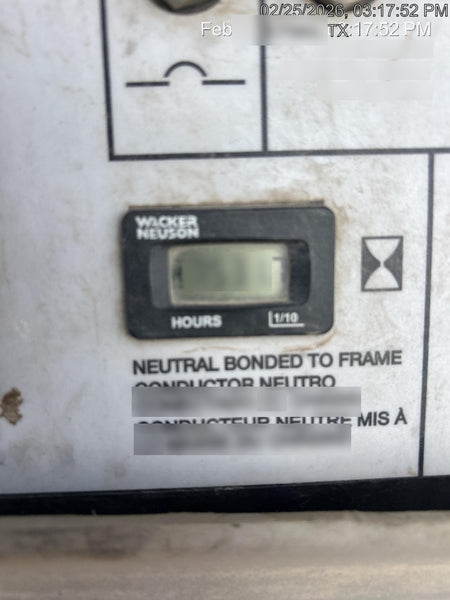2018 Wacker Neuson LTV6L-MH Wacker Neuson LTV6L Mobile Light Tower w/Fuel Level Sensor Installed