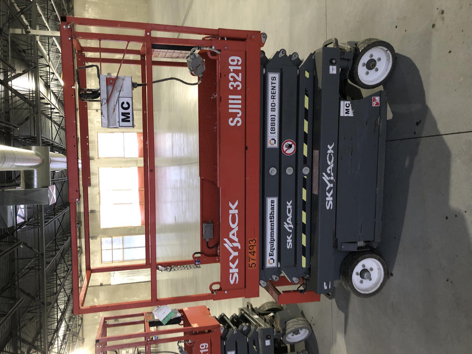2017 Skyjack SJIII-3219 Standard Rental Specs