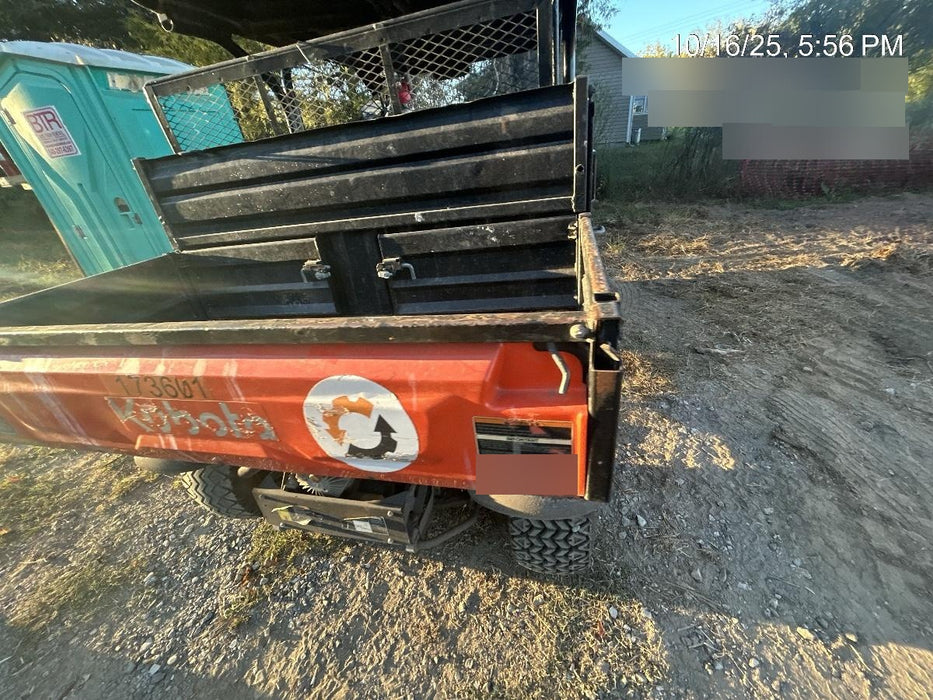 2021 Kubota RTV-X1140W-H Plastic Canopy, Windshield Acrylic Clear, LED Strobe Light, Wire Harness Kit, Back up Alarm