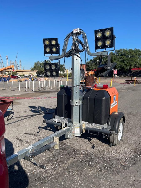 2024 Wanco WLTT-4MM4K Diesel, Deep Sea Controller, Shore Power Plug, Auto Start, (4) 350W LED Floodlights, 4kW Generator, 60 Gal Fuel Tank, 2" Ball, T3