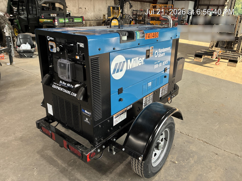 2026 MILLER ELECTRIC BIG BLUE 400
