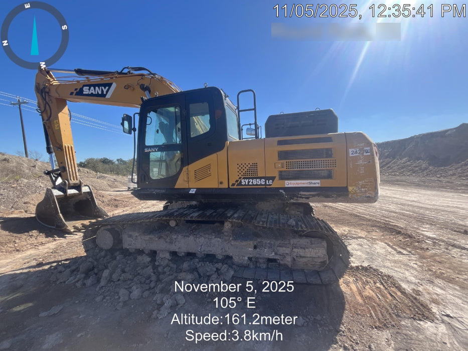 Sany SY265C Sany SY265 Hydraulic QC,  Buckets: 36" , 48"