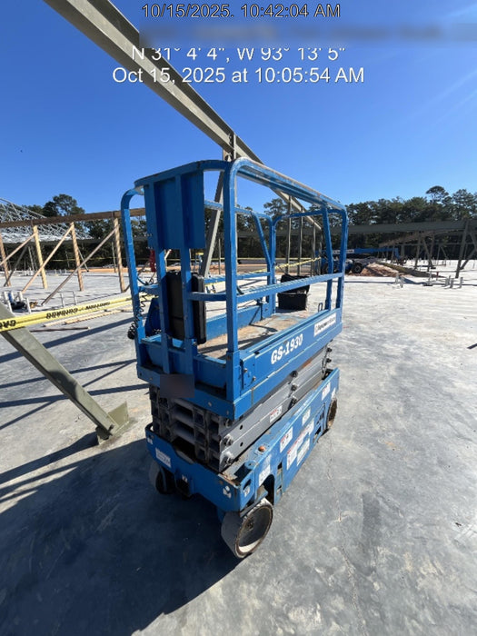 2020 Genie GS-1930 Fixed rails with chain entry gate - Pre A92.20