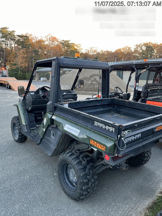 2021 Yanmar YU1000 Canopy, Steel Wheel, Poly WindShield, Beacon, Backup Alarm