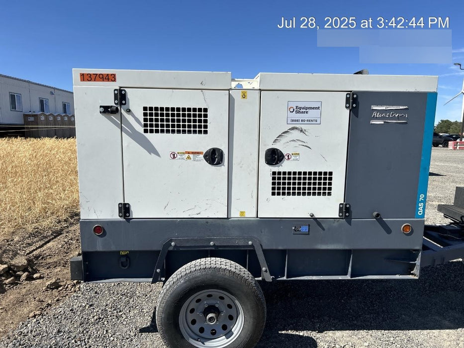 2021 ATLAS COPCO QAS 70