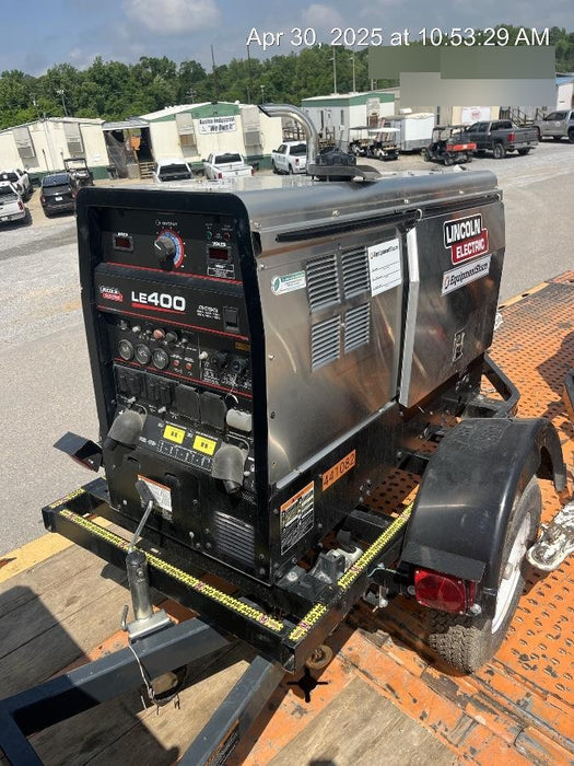 2024 Lincoln Electric LE400 Kubota V1505, Trlr, Cable Rack, Light Kit, ES Decals, T3