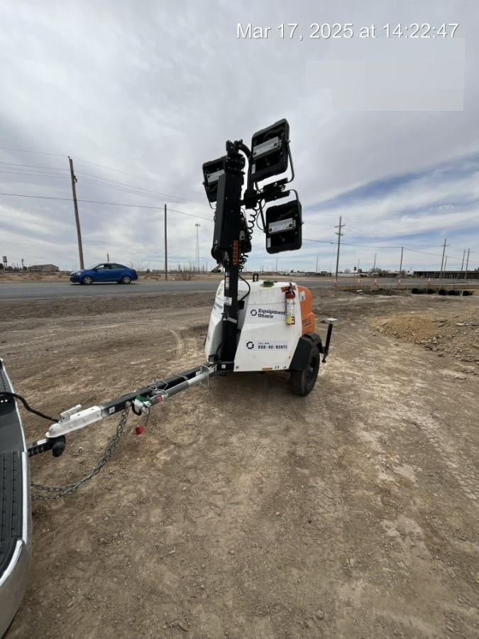 2023 Generac MLT2 Diesel, Flex Switch 120V Input, Powerzone Controller, (4) 320W LED Lights, 4kW Generator, 39.9 Gal Fuel Tank, 2" Ball, T3