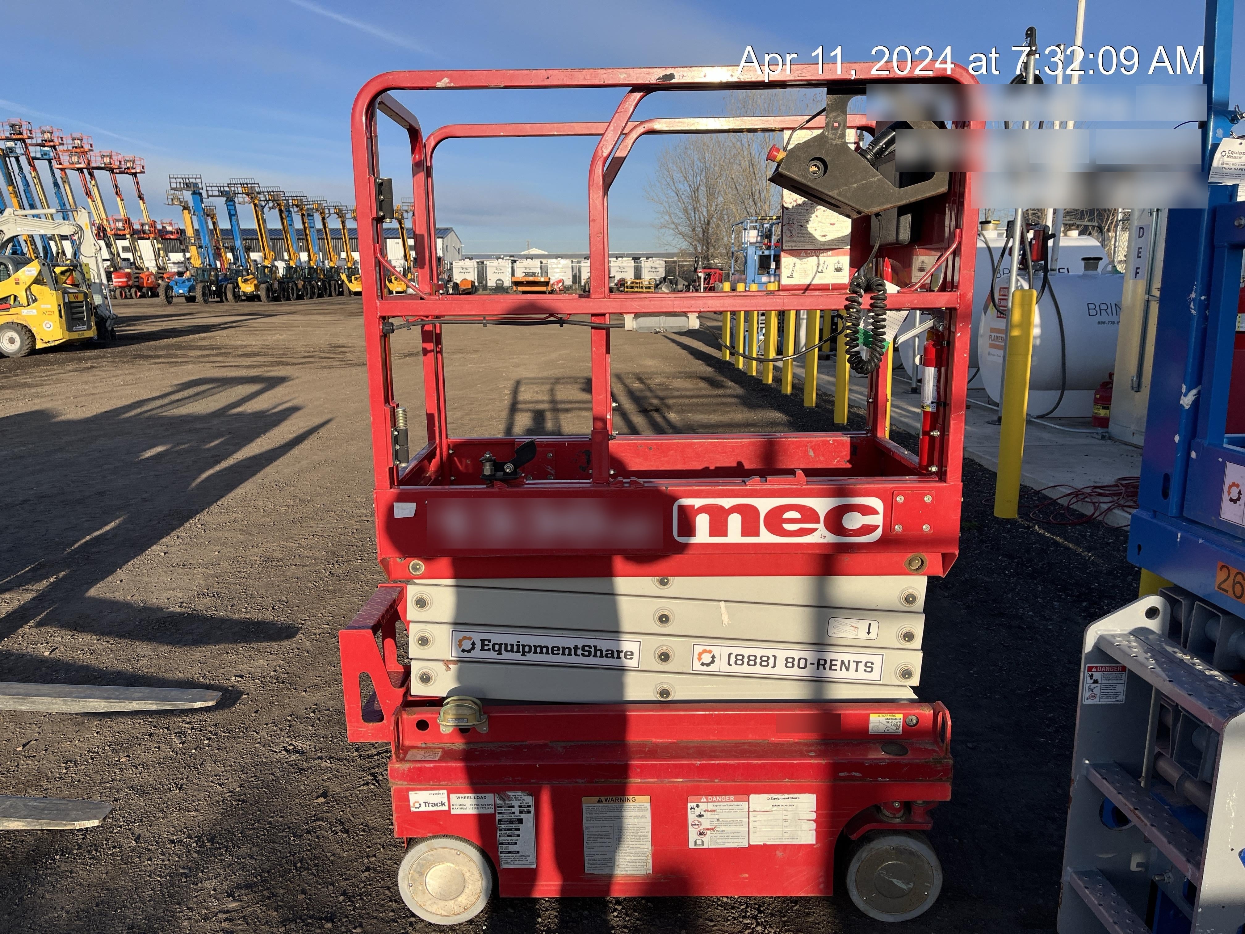 2019 MEC 1330SE Motion Alarm, Beacon, Includes MachineLink keypad and telematics device