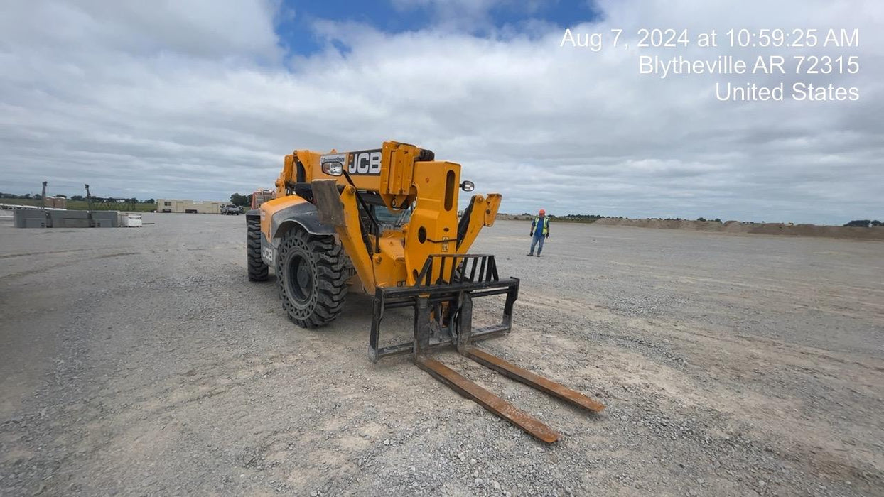 2022 JCB 512-56 74Hp Dsl, Cab/Heat/Air, Sld Tires, LED WL, Bcn, L Hook, EST