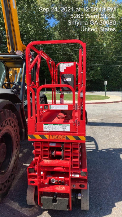 2021 Lgmg AS1932E Electric Drive, Solid Non Marking Tires, Dual Beacons