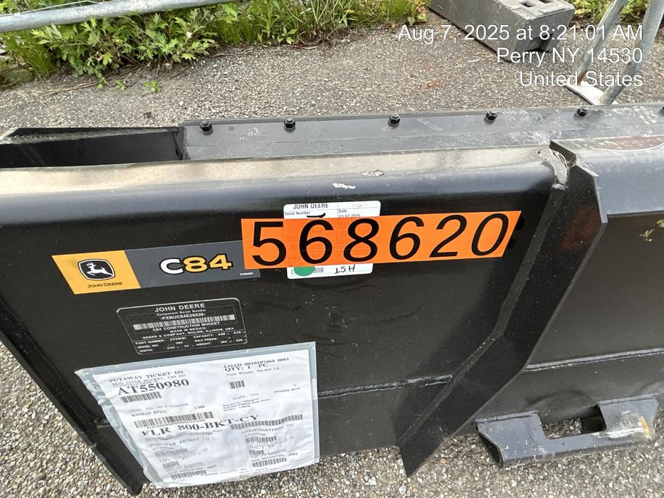 2025 JOHN DEERE 84" Bucket - John Deere