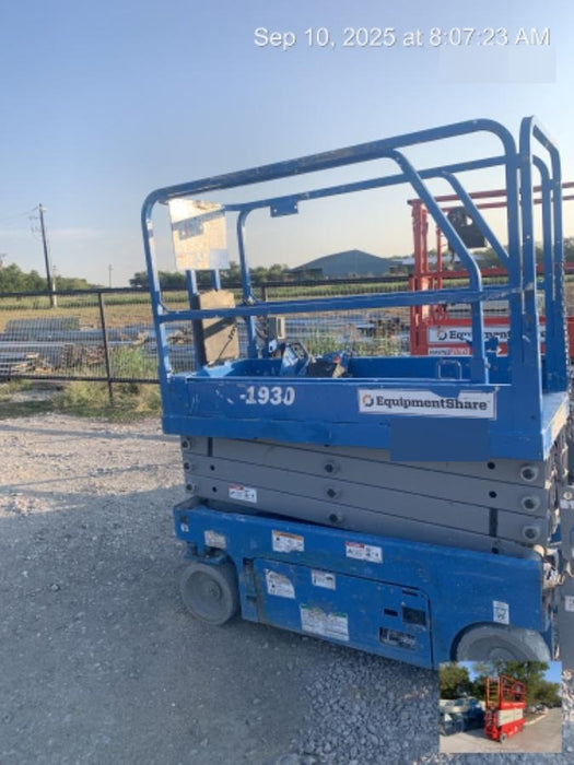 2019 Genie GS-1930 Fixed Rails with Chain Entry