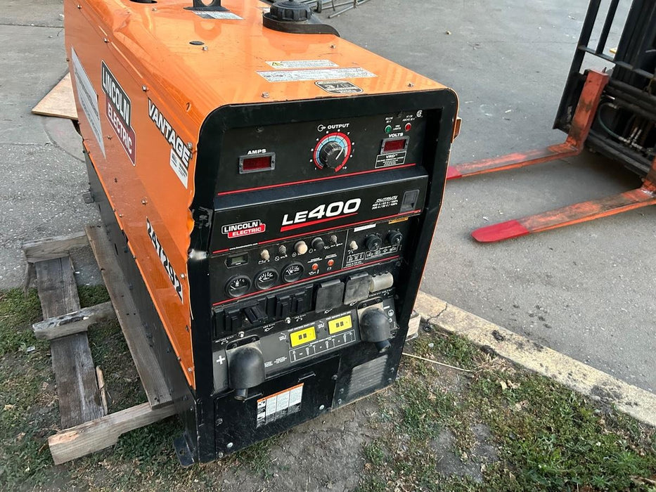 2022 Lincoln Electric LE400 Kubota V1505, Trlr, Cable Rack, Light Kit, ES Decals, T3