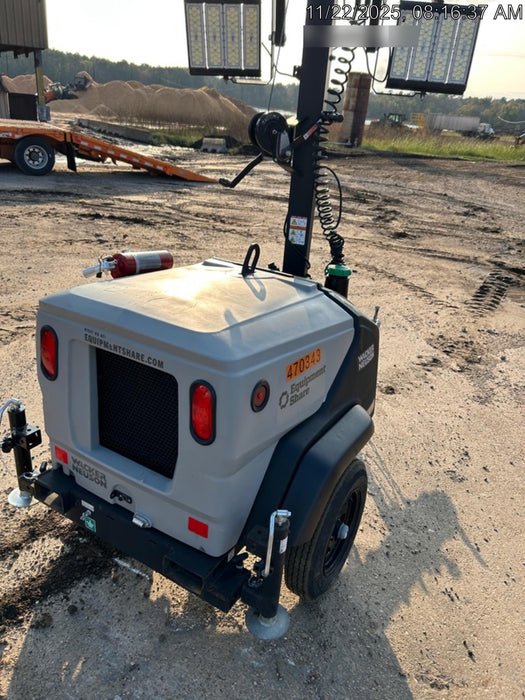 2024 Wacker Neuson LTT4 Diesel, Kohler KDW702, Deep Sea Controller, Auto Start, LED 320W, Bypass Outlet, T3