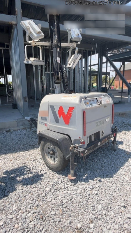 2019 Wacker Neuson LTV6K-LED Standard LED Towable Light Tower w/None