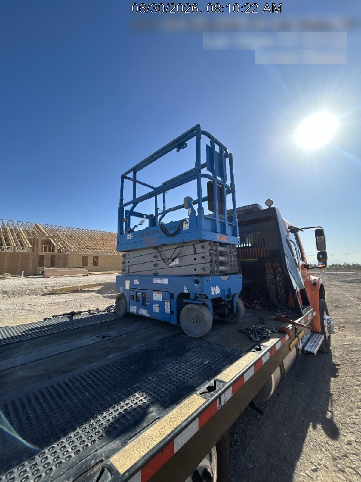 2020 Genie GS-1930 Solid Non Marking Tires, Beacon, Folding rails with half height swing gate, 800W Inverter