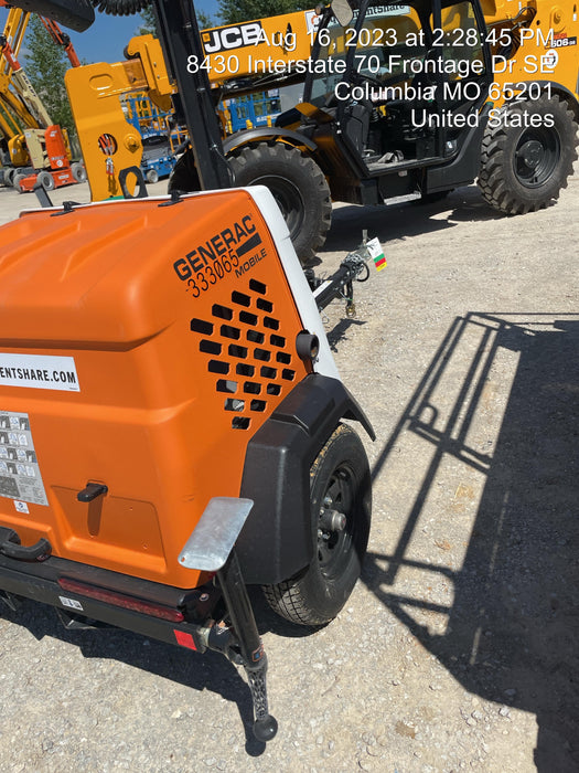 2023 Generac MLT2 Diesel, Flex Switch 120V Input, Powerzone Controller, (4) 320W LED Lights, 4kW Generator, 39.9 Gal Fuel Tank, 2" Ball, T3