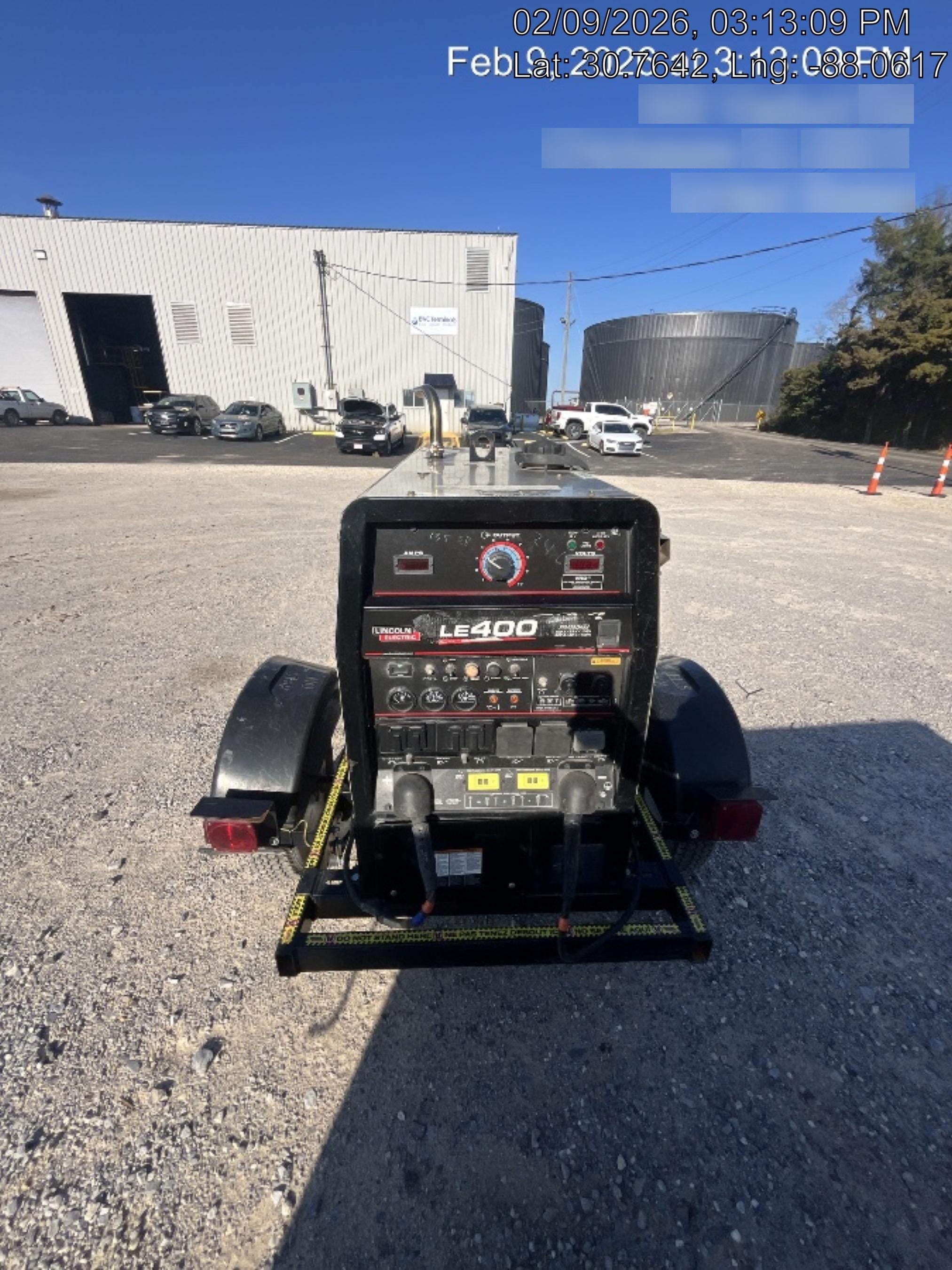 2024 Lincoln Electric LE400 Kubota V1505, Trlr, Cable Rack, Light Kit, ES Decals, T3