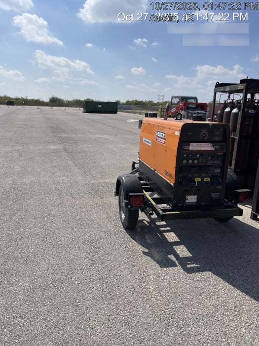 2022 Lincoln Electric LE400 Kubota V1505, Trlr, Cable Rack, Light Kit, ES Decals, T3