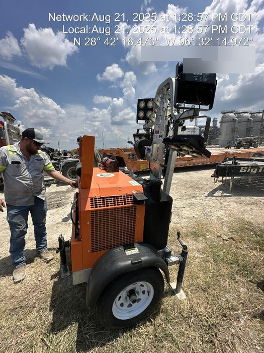 2024 Wanco WLTT-4MM4K Diesel, Deep Sea Controller, Shore Power Plug, Auto Start, (4) 350W LED Floodlights, 4kW Generator, 60 Gal Fuel Tank, 2" Ball, T3