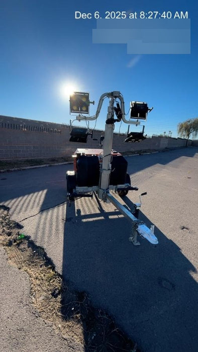 2024 Wanco WLTT-4MM4K Diesel, Deep Sea Controller, Shore Power Plug, Auto Start, (4) 350W LED Floodlights, 4kW Generator, 60 Gal Fuel Tank, 2" Ball, T3