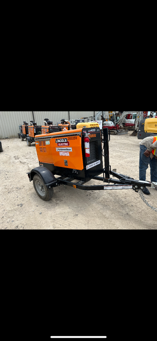 2022 Lincoln Electric LE400 Kubota V1505, Trlr, Cable Rack, Light Kit, ES Decals, T3